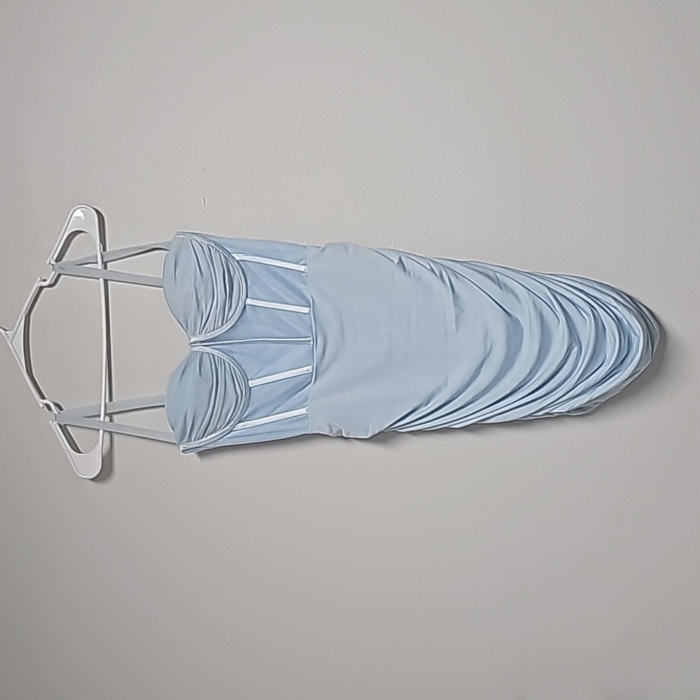 Light blue dress bodycon size small